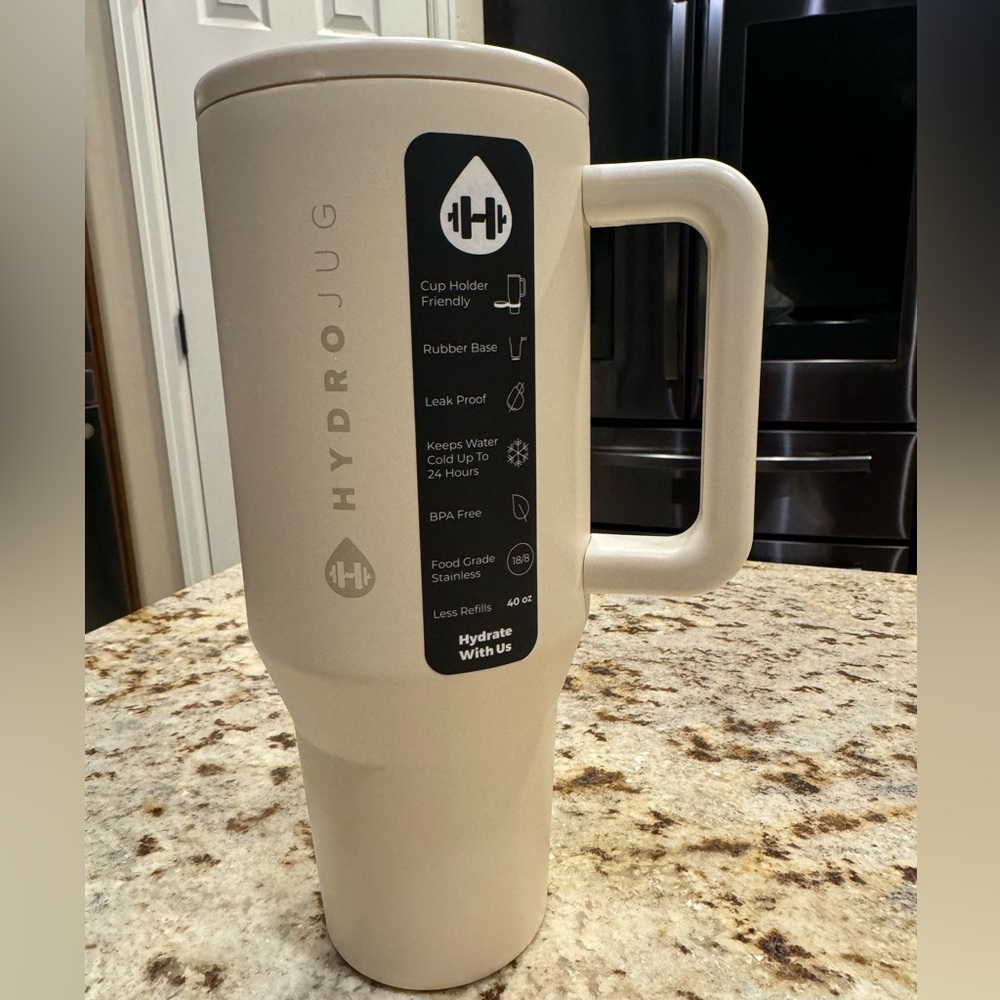 Hydro Jug 40oz. (Cream)